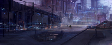 Картинка фэнтези иные миры времена город