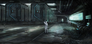 Картинка фэнтези люди контейнеры