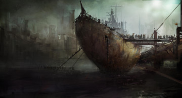 Картинка фэнтези другое цепь порт