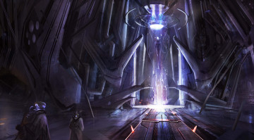 Картинка фэнтези существа молния свет