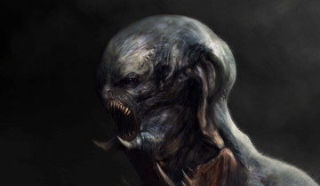 Картинка фэнтези существа клыки