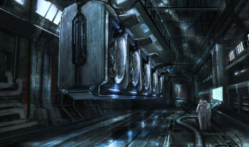 Картинка фэнтези люди капсулы