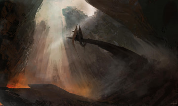 Картинка фэнтези драконы крылья