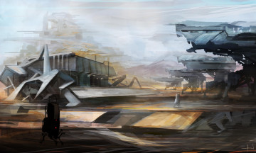 Картинка фэнтези иные миры времена сооружение