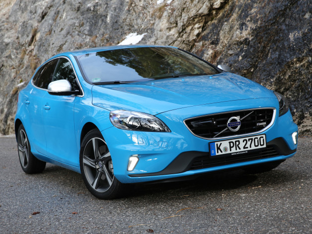 Обои картинки фото volvo, v40, автомобили, aktiebolaget, швеция