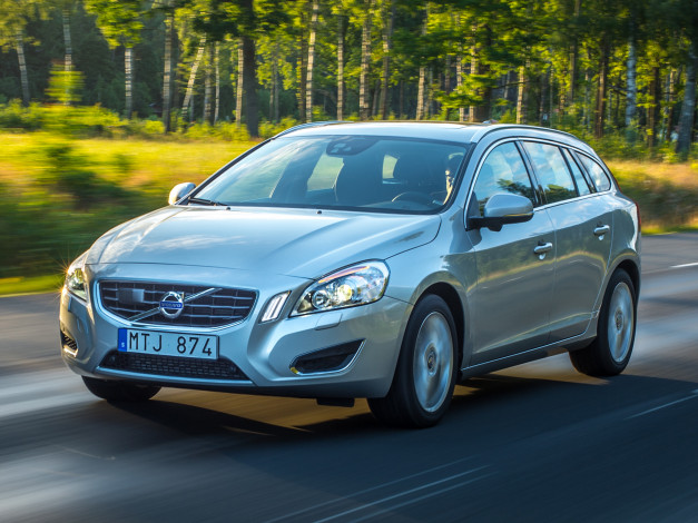 Обои картинки фото volvo, v60, автомобили, швеция, aktiebolaget