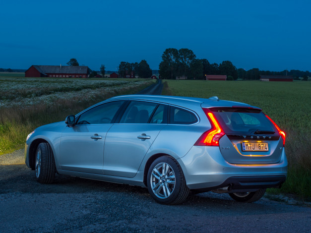 Обои картинки фото volvo, v60, автомобили, швеция, aktiebolaget