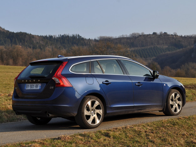 Обои картинки фото volvo, v60, автомобили, швеция, aktiebolaget