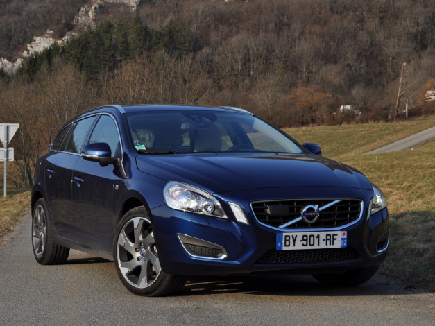 Обои картинки фото volvo, v60, автомобили, швеция, aktiebolaget