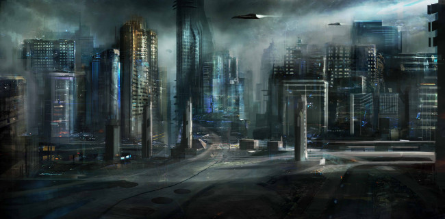 Обои картинки фото фэнтези, иные, миры, времена, здания