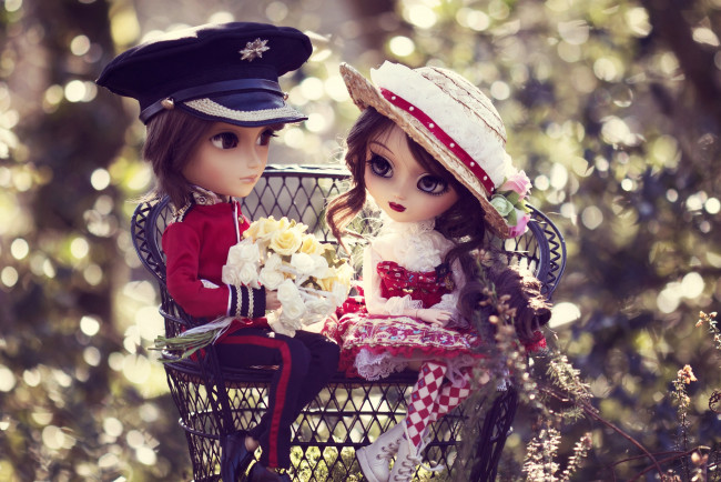 Обои картинки фото разное, игрушки, куклы