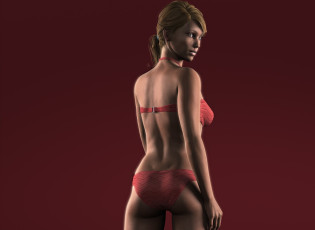 Картинка 3д+графика люди+ people фон взгляд девушка