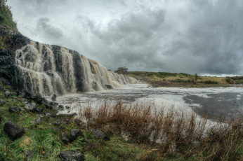 Картинка природа водопады водопад берег