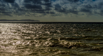 Картинка природа моря океаны блики вода небо море