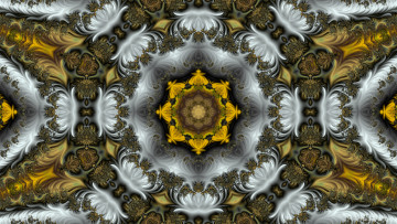 Картинка 3д+графика фракталы+ fractal фон узор цвета