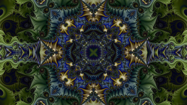 Обои картинки фото 3д графика, фракталы , fractal, узор, цвета, фон