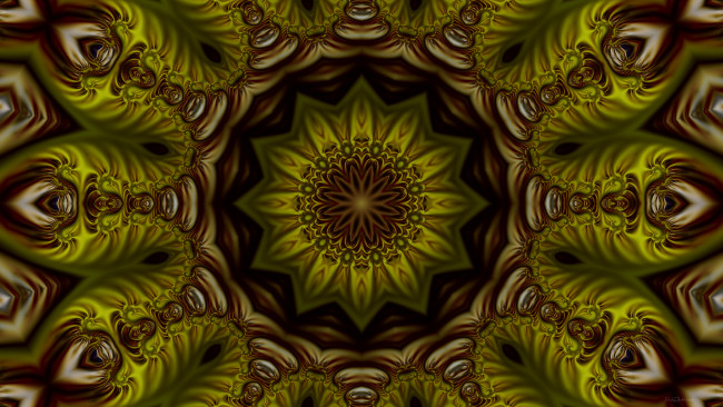 Обои картинки фото 3д графика, фракталы , fractal, узор, цвета, фон