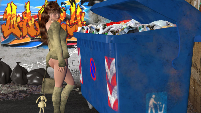 Обои картинки фото 3д графика, люди , people, фон, взгляд, девушка