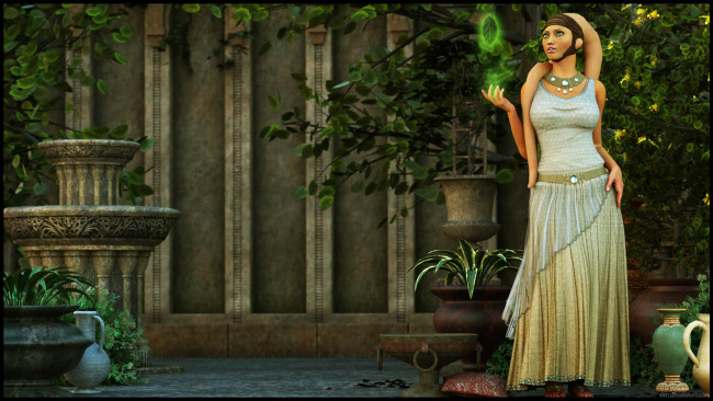 Обои картинки фото 3д графика, существа , creatures, магия, фон, взгляд, халк