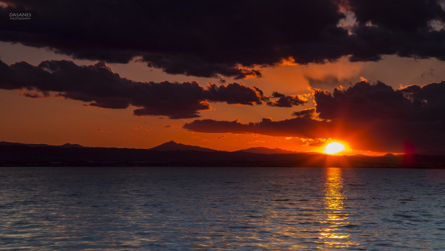 Обои картинки фото природа, восходы, закаты, вечер, небо, закат, море