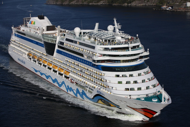 Обои картинки фото aidablu, корабли, лайнеры, лайнер, круизный