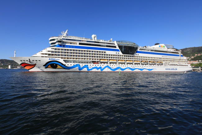 Обои картинки фото aidaluna, корабли, лайнеры, круизный, лайнер