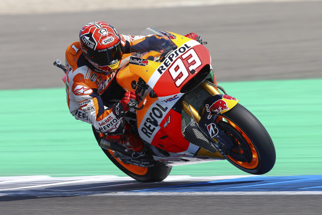 Обои картинки фото marc m&, 225, rquez, спорт, мотоспорт, трек, байк, гонка