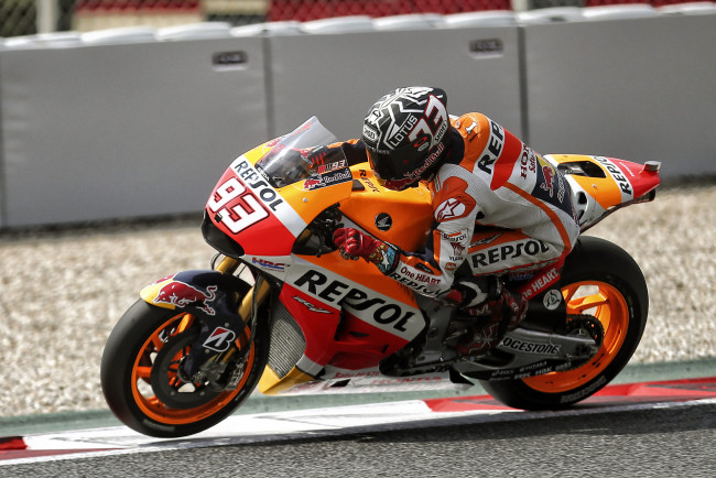 Обои картинки фото marc m&, 225, rquez, спорт, мотоспорт, трек, байк, гонка