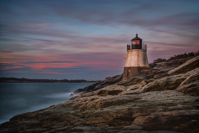 Обои картинки фото природа, маяки, маяк, побережье