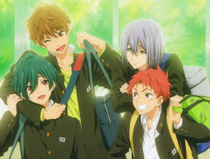 Картинка аниме free мальчики