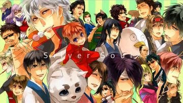 Картинка аниме gintama гинтама