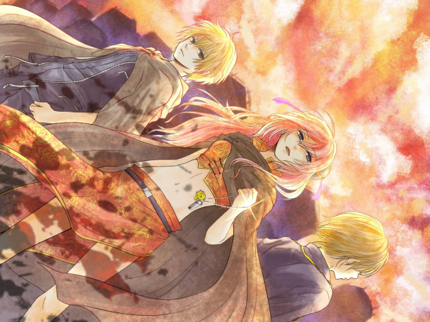 Обои картинки фото аниме, gintama, гинтама