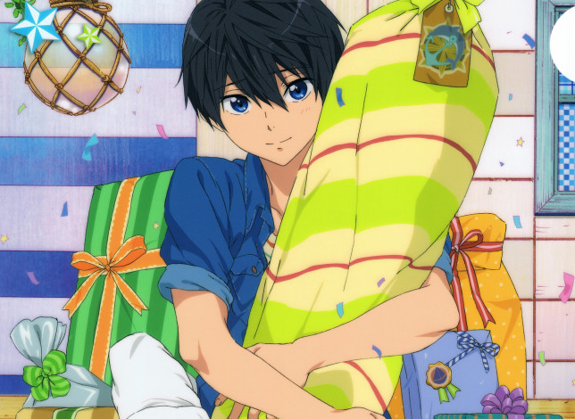 Обои картинки фото аниме, free, харука