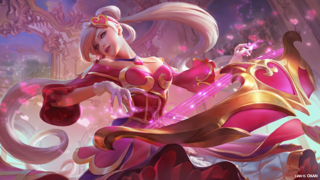 Обои картинки фото видео игры, league of legends, игра, арт, league, of, legends, sona