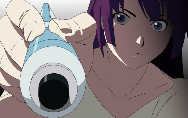 Обои картинки фото аниме, bakemonogatari, девушка, маркер