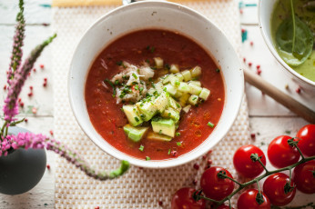 Картинка еда первые+блюда цукини зелень первое блюдо суп