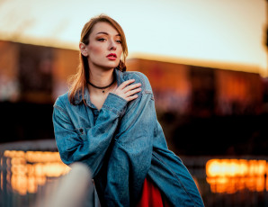 Картинка девушка девушки -unsort+ рыжеволосые+и+другие модель