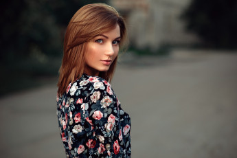 Картинка девушка девушки -unsort+ рыжеволосые+и+другие модель