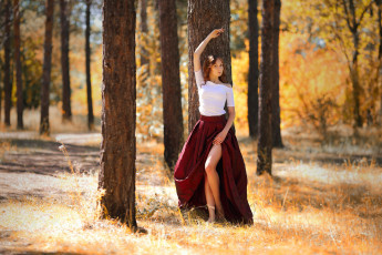 Картинка девушка девушки -unsort+ рыжеволосые+и+другие модель