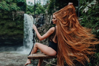 Картинка девушка девушки -unsort+ рыжеволосые+и+другие модель