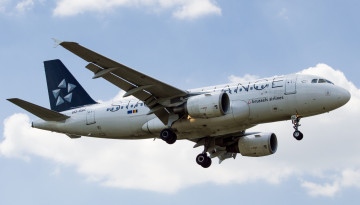 Картинка airbus+a320-200 авиация пассажирские+самолёты авиалайнер