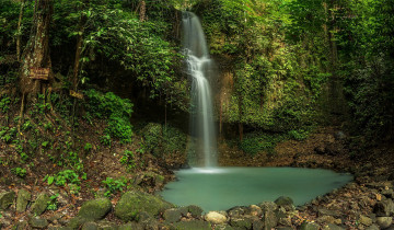 Картинка природа водопады простор