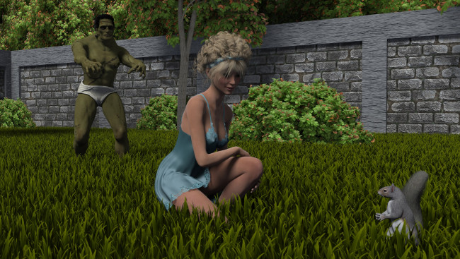 Обои картинки фото 3д графика, фантазия , fantasy, девушка, взгляд, фон