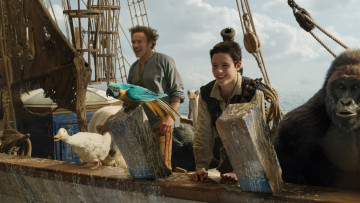 обоя dolittle ,  2020, кино фильмы, dolittle, удивительное, путешествие, доктора, дулиттла, 2020, фэнтези, комедия, сша, китай, великобритания, япония, роберт, дауни, младший