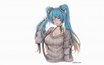 Картинка видео+игры league+of+legends сона свитер sona