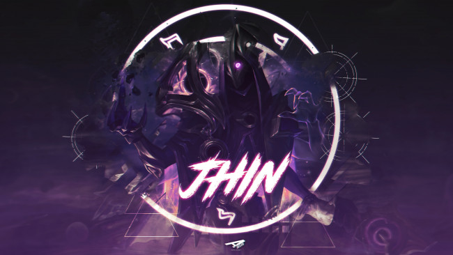 Обои картинки фото видео игры, league of legends, jhin, круги