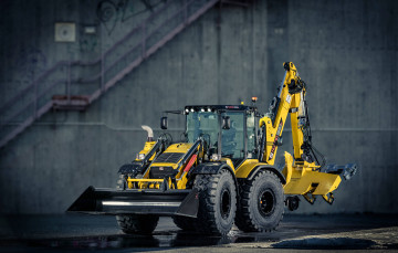 Картинка техника фронтальные+погрузчики huddig