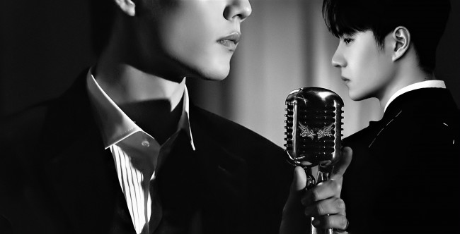 Обои картинки фото разное, компьютерный дизайн, ван, ибо, сяо, чжань, микрофон