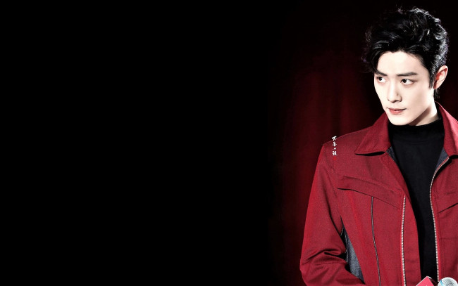 Обои картинки фото мужчины, xiao zhan, актер, певец, куртка
