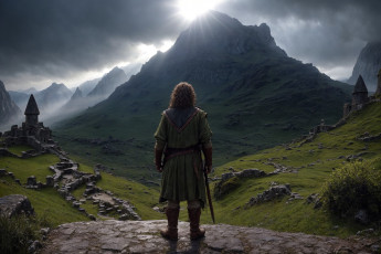 Картинка фэнтези люди нейросети графика нейроарт ai art нейронные сети рисунки нейро искусство